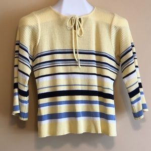 Arizona Jean Size L Sweater with 3/4 Sleeve